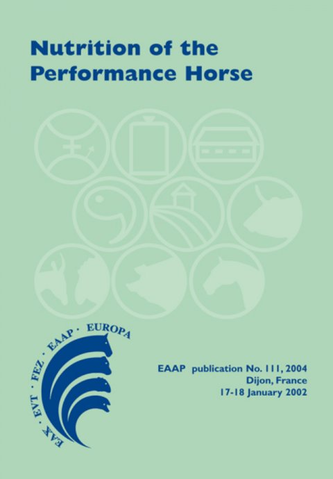 Nutrition Of The Performance Horse Context Bookshop