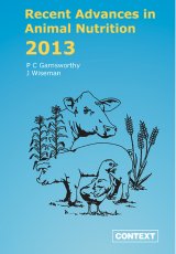 Recent Advances in Animal Nutrition 2013 by PC Garnsworthy and J Wiseman (Eds)